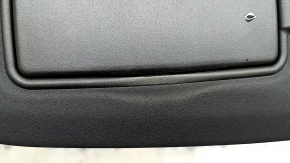 Left sun visor Volvo XC60 18-26 black, without hook, with backlight, needs cleaning, scratches