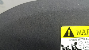 Left sun visor Volvo XC60 18-26 black, without hook, with backlight, needs cleaning, scratches