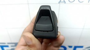 Volvo XC60 18-26 passenger sun visor mounting hook, black, pins