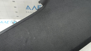 Left side center console trim for Honda Accord 23-26, large, black, worn, scratches