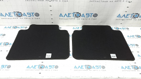 Set of floor mats fabric Honda Accord 23- black