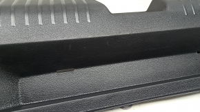 VW Jetta 19-26 trunk opening trim, black, scratches, broken mount