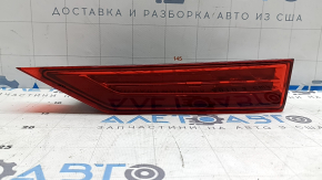 The inner light of the right trunk door of Volvo XC60 20-26 is worn, scratches