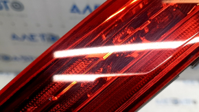 The inner light of the right trunk door of Volvo XC60 20-26 is worn, scratches