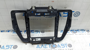 Volvo XC60 18-26 center dashboard trim, glossy black with chrome, scratches