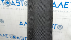 Upper right front pillar trim Volvo XC60 18-26 black, without plug, scratches, needs cleaning