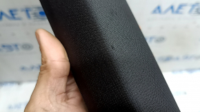 Upper left front pillar trim Volvo XC60 18-26 black, without plug, scratches, needs cleaning