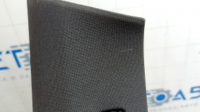 Upper left front pillar trim Volvo XC60 18-26 black, without plug, scratches, needs cleaning