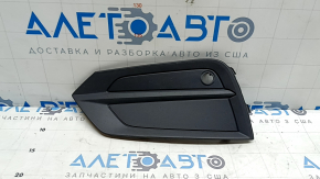 Left front bumper grille Volvo XC60 18-21 for parking sensors, structure, sand, scratches