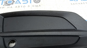 Left front bumper grille Volvo XC60 18-21 for parking sensors, structure, sand, scratches