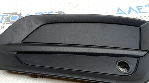 Right front bumper grille Volvo XC60 18-21 for parking sensors, structure, scratches