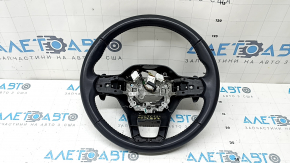 Naked steering wheel Honda Accord 23-26, black leather, with rear pad and paddles, scratches