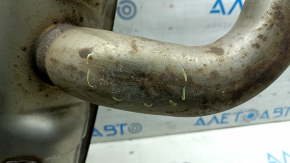 The rear muffler with a barrel and a middle part of the Audi A3 22-26 Audi A3 22-26 is crushed