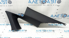Right rear window trim for Honda Accord 23-26, upper part, black, scratches