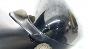 Left side mirror assembly Honda Accord 23-25 3 pins, black gloss, in resin, pokes