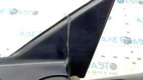 Left side mirror assembly Honda Accord 23-25 3 pins, black gloss, in resin, pokes