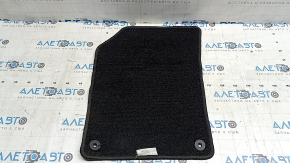 Front right fabric floor mat Volvo XC60 19-22 black, torn