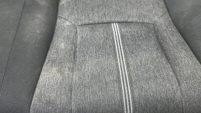 Rear seat cushion for Honda Accord 23-26, black fabric, dry cleanable
