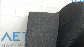 The back of the rear row of seats, left, Honda Accord 23-26, black fabric, with white stitching, for cleaning