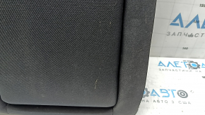 Right rear seat backrest Honda Accord 23-26, black fabric, with white stitching, with armrest, dry-cleanable, dented