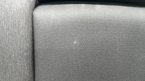 Right rear seat backrest Honda Accord 23-26, black fabric, with white stitching, with armrest, dry-cleanable, dented