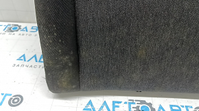 Right rear seat backrest Honda Accord 23-26, black fabric, with white stitching, with armrest, dry-cleanable, dented