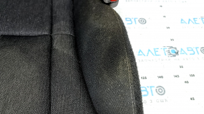 Passenger seat Honda Accord 23-26 without airbag, mechanical, black fabric with white stitching, without headrest, dry cleanable