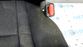 Passenger seat Honda Accord 23-26 without airbag, mechanical, black fabric with white stitching, without headrest, dry cleanable