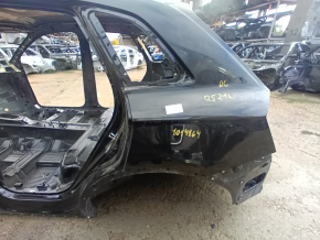 Quarter wing rear left Audi Q5 80A 18-25 on the body, black