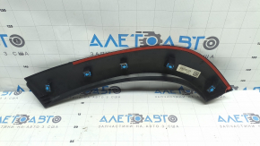Jeep Cherokee KL 14-23 Trailhawk rear right door trim, arch, structure, scratches, abrasions