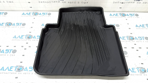 Rear left rubber floor mat for Honda Accord 23-26, black, scratches