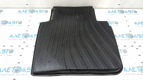 Rear left rubber floor mat for Honda Accord 23-26, black, scratches