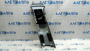 Center pillar trim, upper belt, right, Volvo XC60 18-26, black, worn