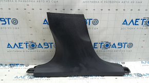 Lower left center pillar trim Volvo XC60 18-26 black, broken mount, scratches