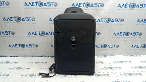 Rear seat backrest 2nd row left Volvo XC60 18-26 black leather, with headrest, scratch
