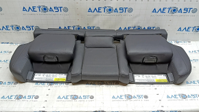 Rear seat cushion 2nd row Volvo XC60 18-26 black leather, with child seat, dent, rusty frame