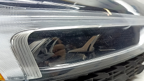 Front right headlight assembly Volvo XC60 19-22 LED code: JB09 with block, sand