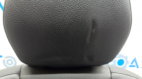 Driver's seat Volvo XC60 18-22 with airbag, electric, heated, black leather, with control unit, scratches, dented