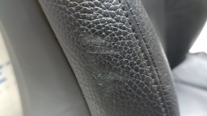 Driver's seat Volvo XC60 18-22 with airbag, electric, heated, black leather, with control unit, scratches, dented