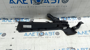 Right trunk curtain guide Volvo XC60 18-26 black, scratches
