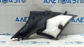 Rear pillar trim behind the right window Volvo XC60 18-26 black, scratches