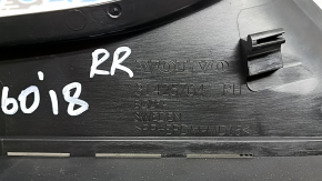 Rear pillar trim behind the right window Volvo XC60 18-26 black, scratches