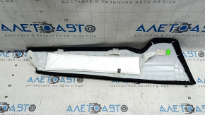 Side bolster for 2nd row of seats, left, Volvo XC60 18-26, black leather