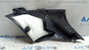 Rear pillar trim behind the left window Volvo XC60 18-26 black, scratches