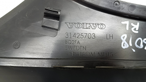 Rear pillar trim behind the left window Volvo XC60 18-26 black, scratches