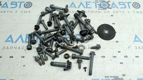 Incomplete hardware for the rear suspension of Audi A3 22-26