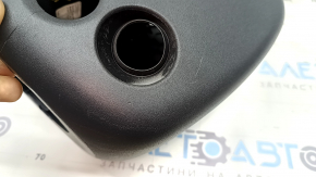 VW Jetta 25-26 black front panel trim, instrument panel frame, with deflector, with steering column frame, scratches