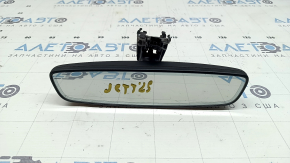 Interior mirror for VW Jetta 19-26, black, with rain sensor, camera, auto-dimming