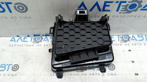 Box pocket for the center console of the Audi A3 22-24 black