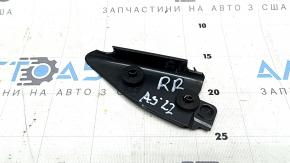 Triangle trim panel for rear right door of Audi A3 22-26, black, scratched